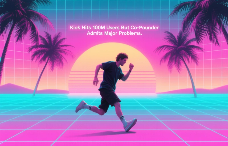 Kick Hits 100M Users But Co-Founder Admits Major Problems