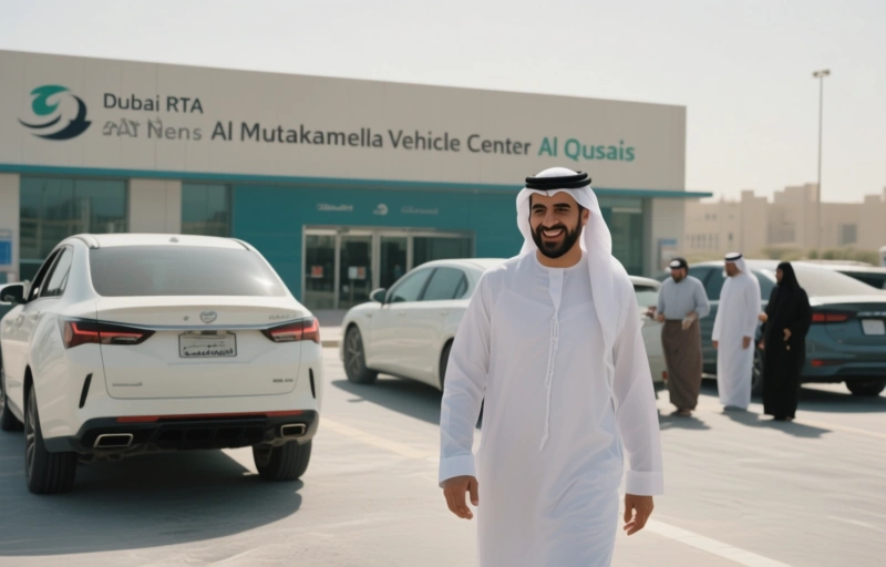Dubai's RTA Opens New Al Mutakamela Vehicle Center in Al Qusais