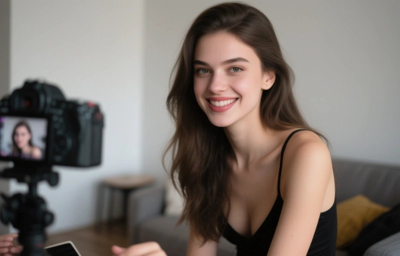 samm9_8: Chaturbate-Cam-Modell im Porträt