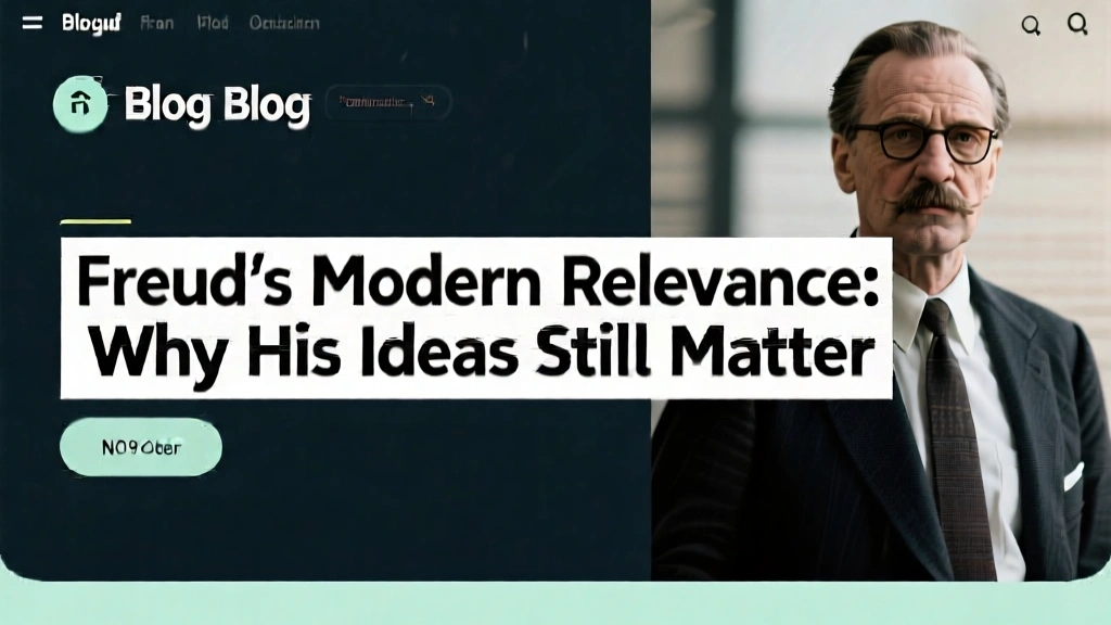Freud's Modern Relevance: Why His Ideas Still Matter
