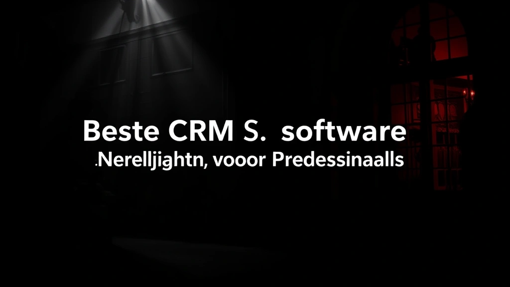 Beste CRM Software Nederland: Vergelijking voor Professionals