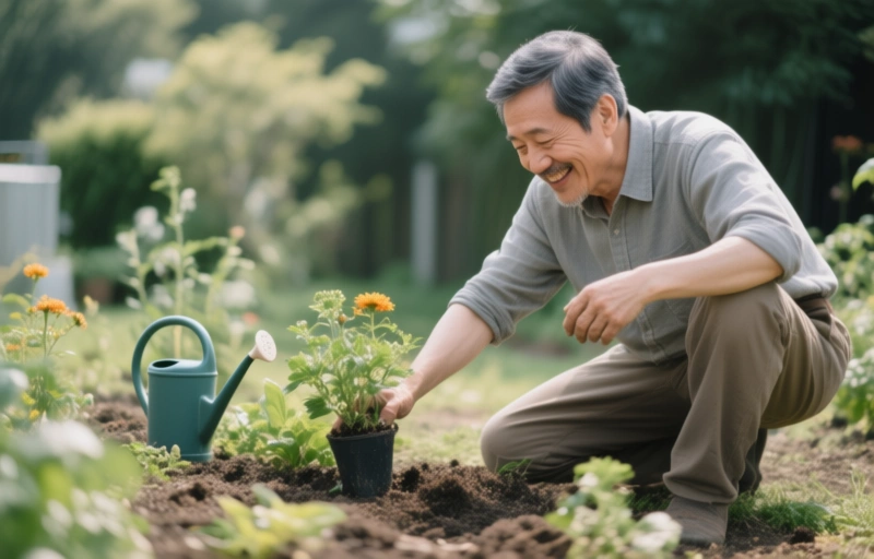 Mindful Father's Day: Gardening as Caregiving Practice