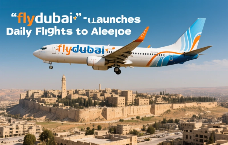Visual representation of flydubai Launches Daily Flights to Aleppo