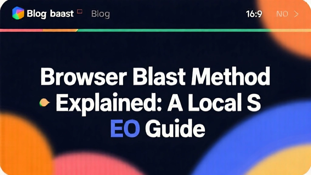 Browser Blast Method Explained: A Local SEO Guide