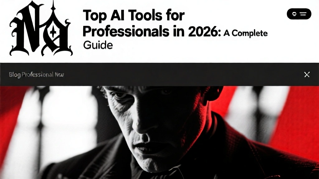 Top AI Tools for Professionals in 2026: A Complete Guide