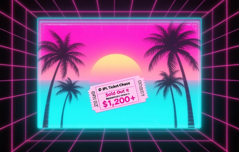 IPL Ticket Chaos: Sold Out in 60 Seconds, Resold for $1,200+