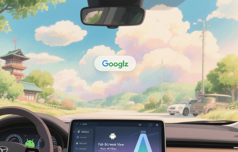 Android Auto Updates: Full-Screen View, More AI, In-Car Video