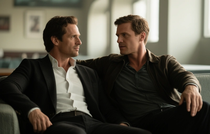 Visuelle Darstellung von Marcus Knight und Landon Conrad im neuen Falcon-Film „Prime Time"