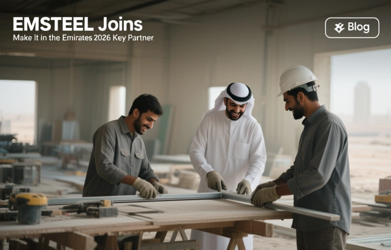 EMSTEEL Joins Make it in the Emirates 2026 as Key Partner
