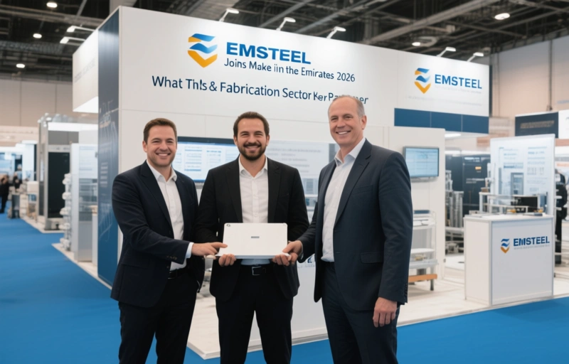Visual representation of EMSTEEL Joins Make it in the Emirates 2026 as Key Partner