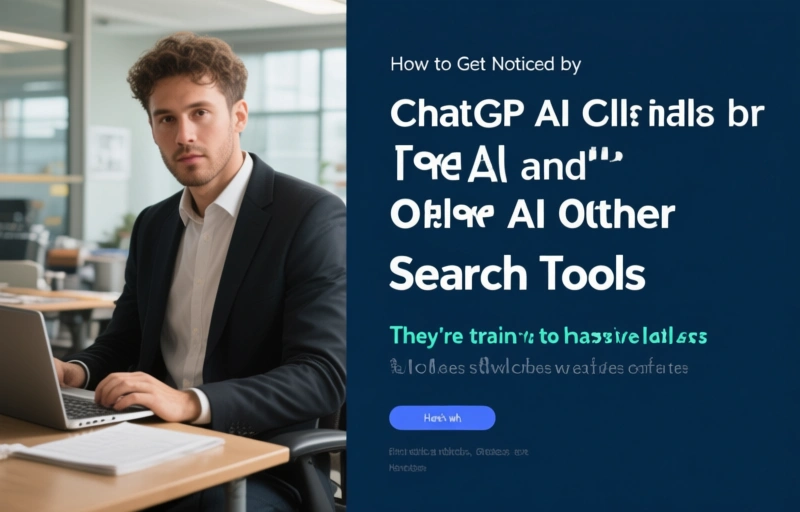 Visual representation of How to Get Noticed by ChatGPT and Other AI Search Tools