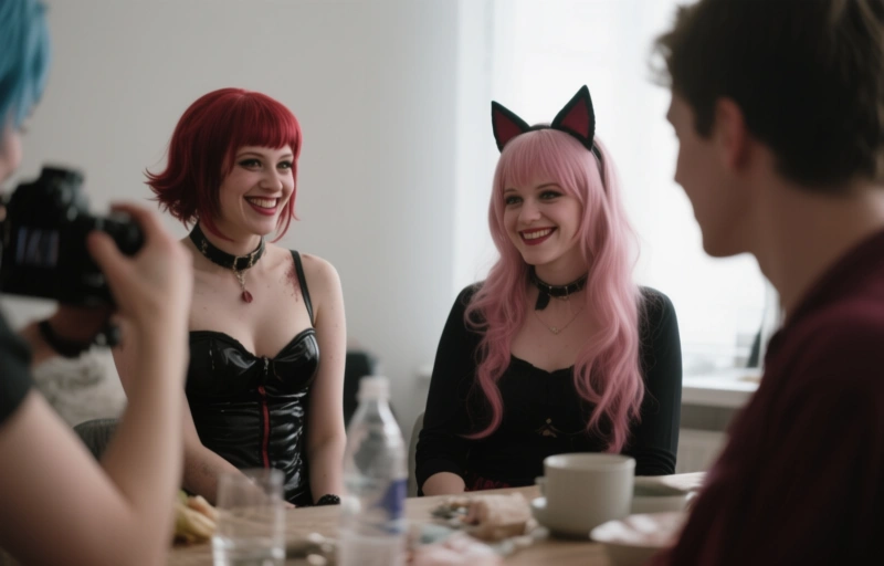 Neuer Lesben-Cosplay-Clip: Mindi Mink und Christina Carter