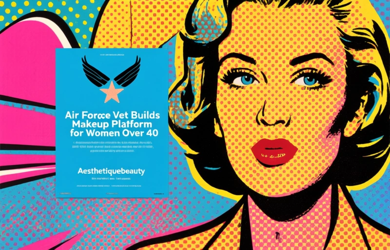 Air Force Vet Builds Makeup Platform for Women Over 40