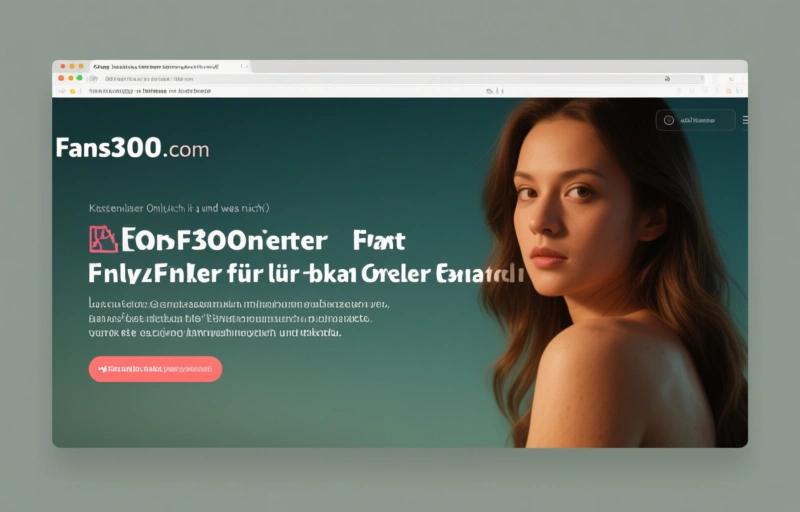 Visuelle Darstellung von Fans300.com Test