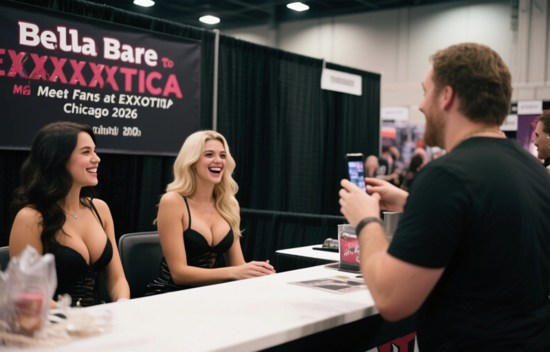 Bella Bare to Meet Fans at EXXXOTICA Chicago 2026