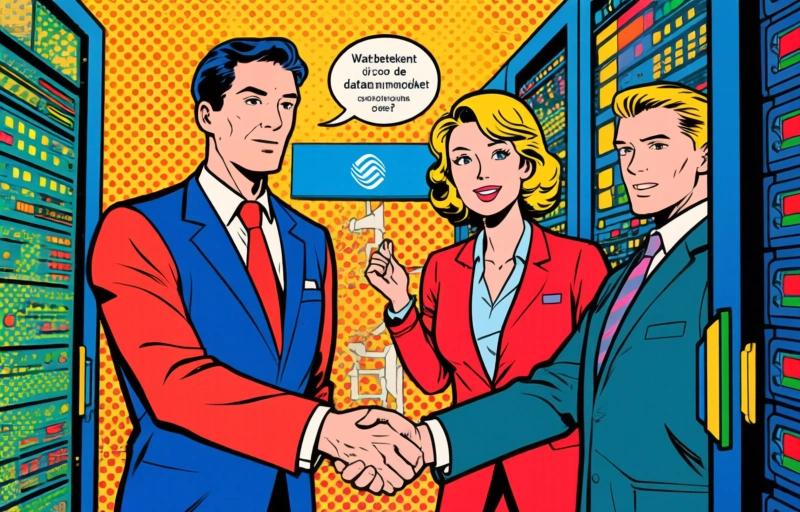 Visuele weergave van AsiaPhos en China Mobile