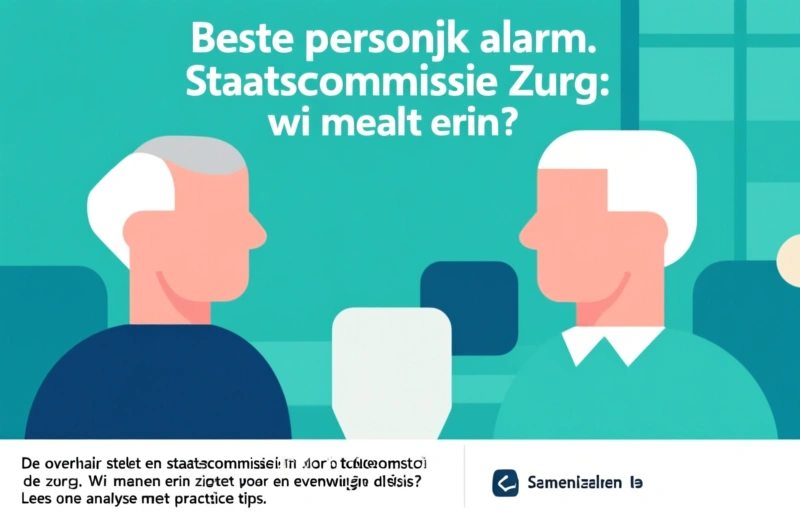 Samenstelling Staatscommissie Zorg: wie moet erin?