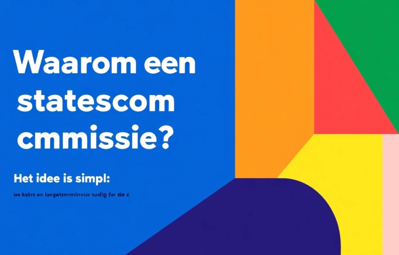 Visuele weergave van Samenstelling Staatscommissie Zorg