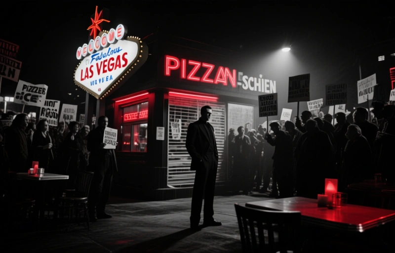 Las Vegas Pizzerien schließen für ICE-Protest
