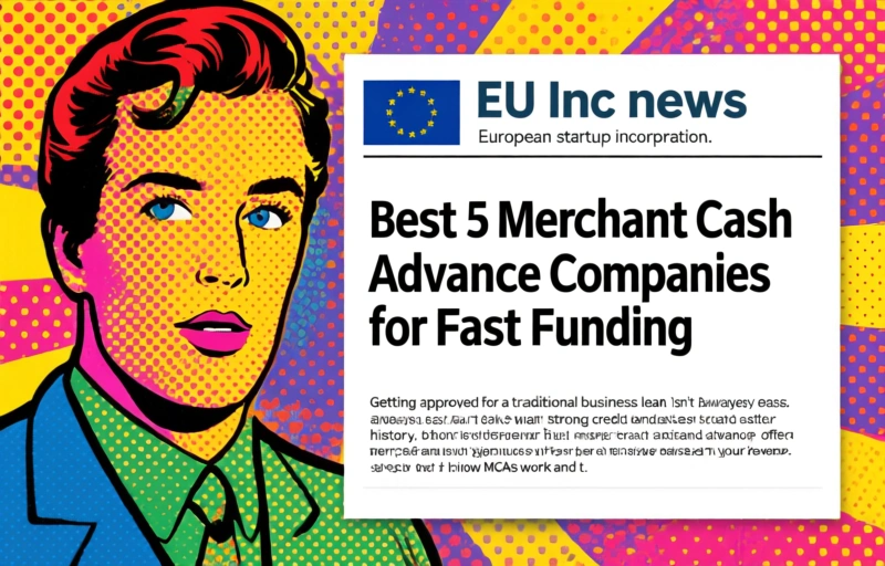 Best 5 Merchant Cash Advance Companies for Fast Funding
