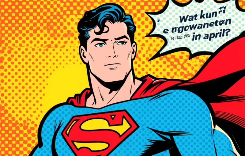 Visuele weergave van Superhelden, Ninja's en Paasmysteries op Cartoon Network