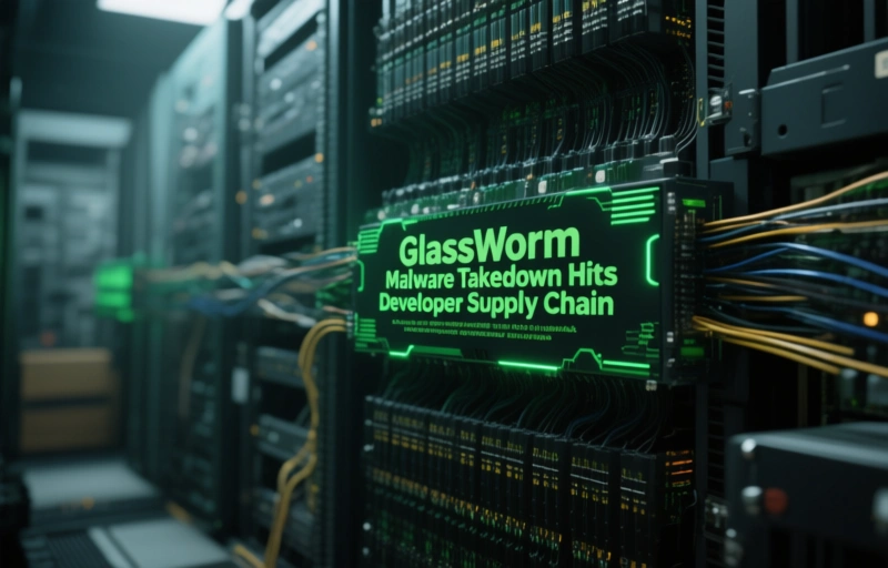 Visual representation of GlassWorm Malware Takedown Hits Developer Supply Chain