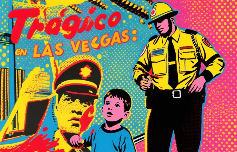 Trágico suceso en Las Vegas: Niño alerta a emergencias