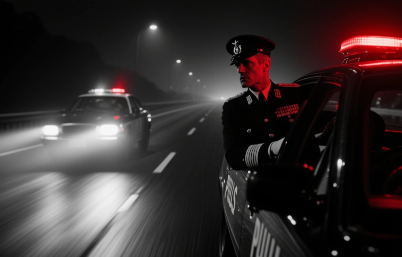 Chief Constable Pulls Over Speeder on Morning Commute