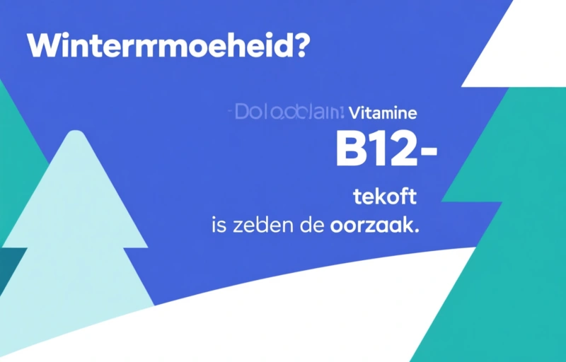 Wintermoeheid? Vitamine B12-tekort is zelden de oorzaak