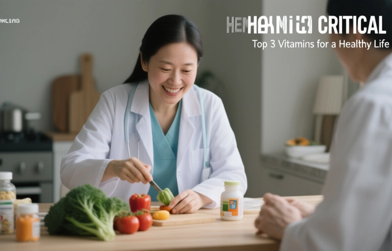 Hematologist's Top 3 Vitamins for a Healthy Life