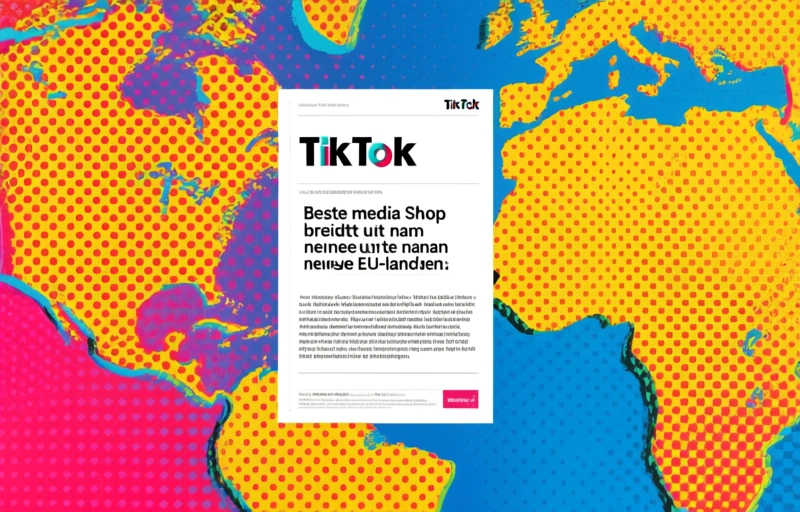 TikTok Shop breidt uit naar nieuwe EU-landen