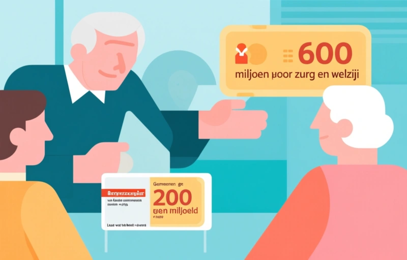 AZWA-geld: 600 miljoen voor zorg en welzijn