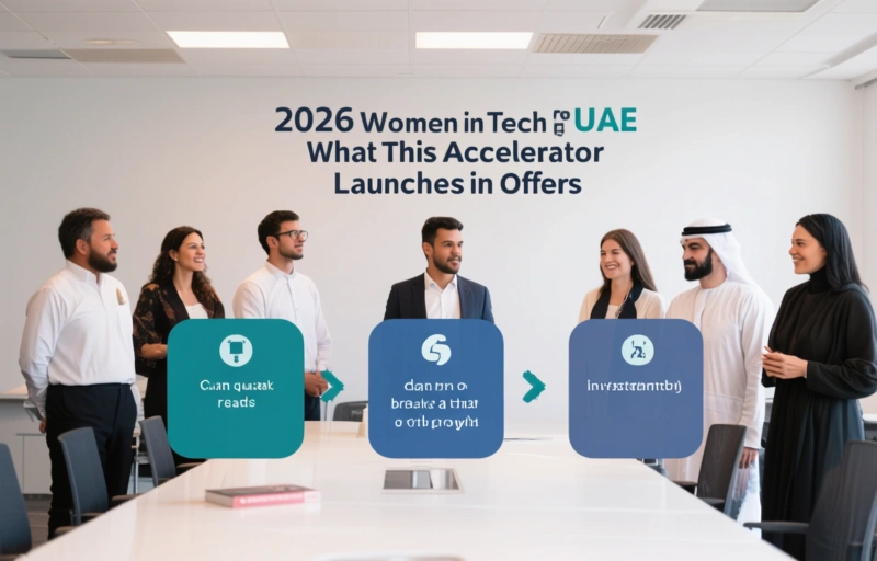Visual representation of 2026 Women in Tech Accelerator Launches in UAE