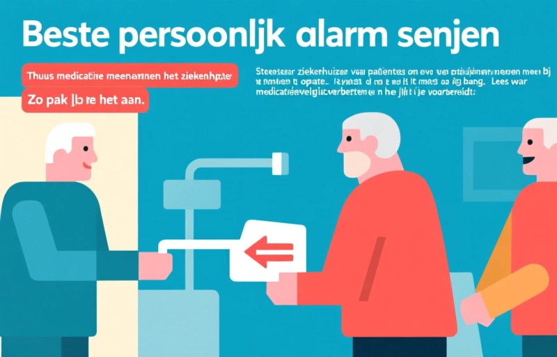 Thuis medicatie meenemen naar het ziekenhuis? Zo pak je het aan
