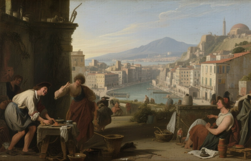 Jan van Stinemolen's 1582 Naples Panorama: A Hidden Perspective