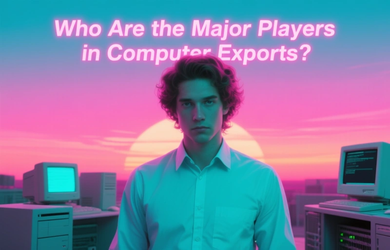 Visual representation of Global Computer Trade