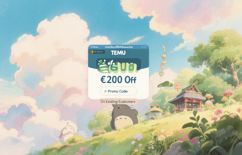 Verified Temu Promo Code: €200 Off for Existing Customers