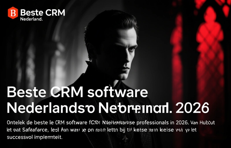 Beste CRM software Nederland 2026