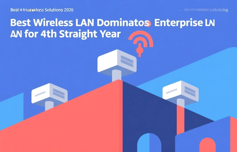 Huawei Dominates Enterprise LAN for 4th Straight Year