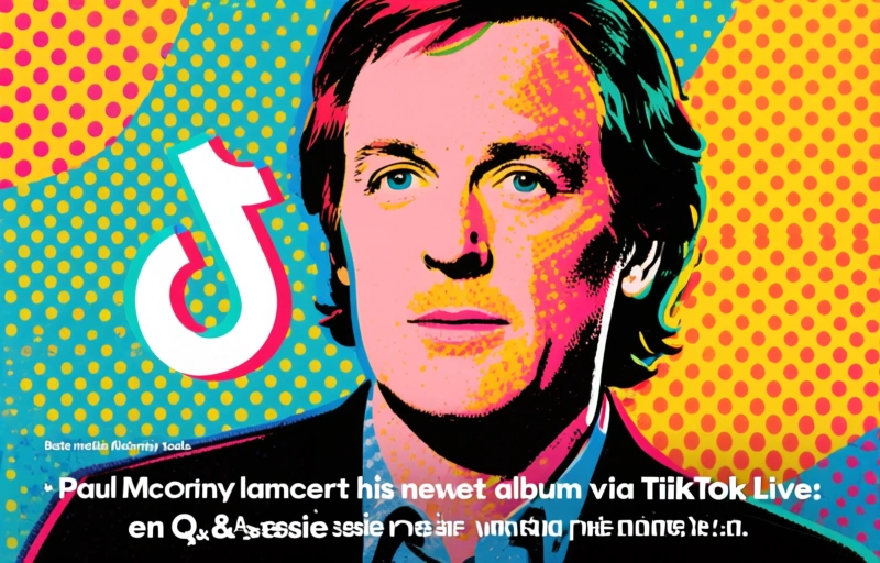 Paul McCartney lanceert album via TikTok Live
