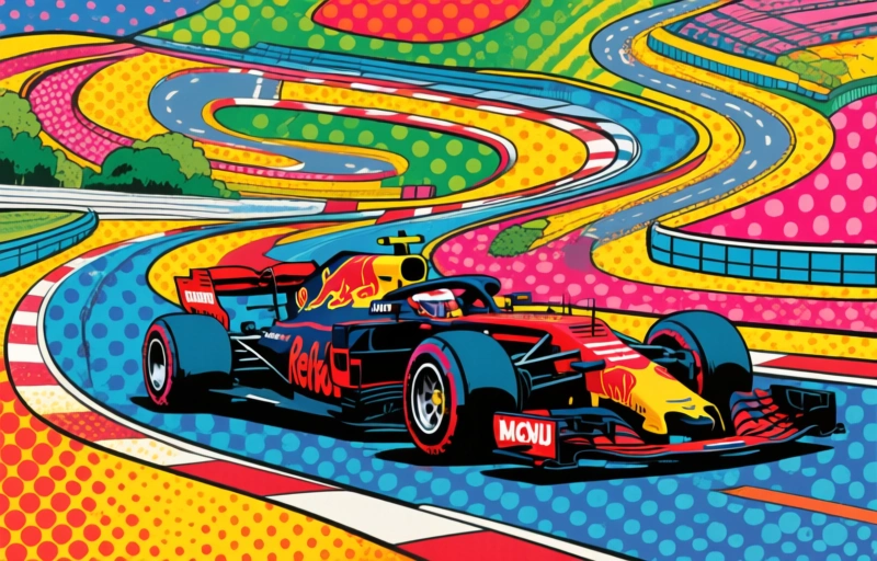 Visuelle Darstellung von F1-Saisonfinale