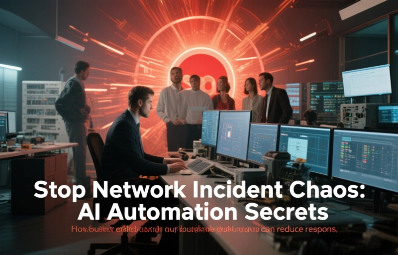 Visual representation of Stop Network Incident Chaos
