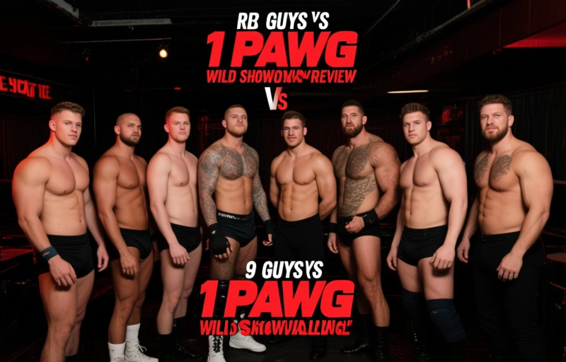 Visual representation of 9 Guys vs 1 PAWG