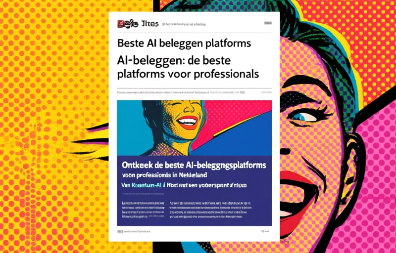 AI-beleggen: de beste platforms voor professionals