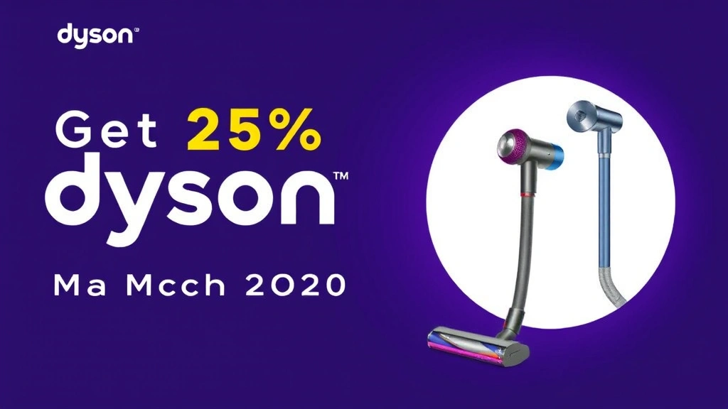 Get 25% Off Dyson: Top Promo Codes for March 2026