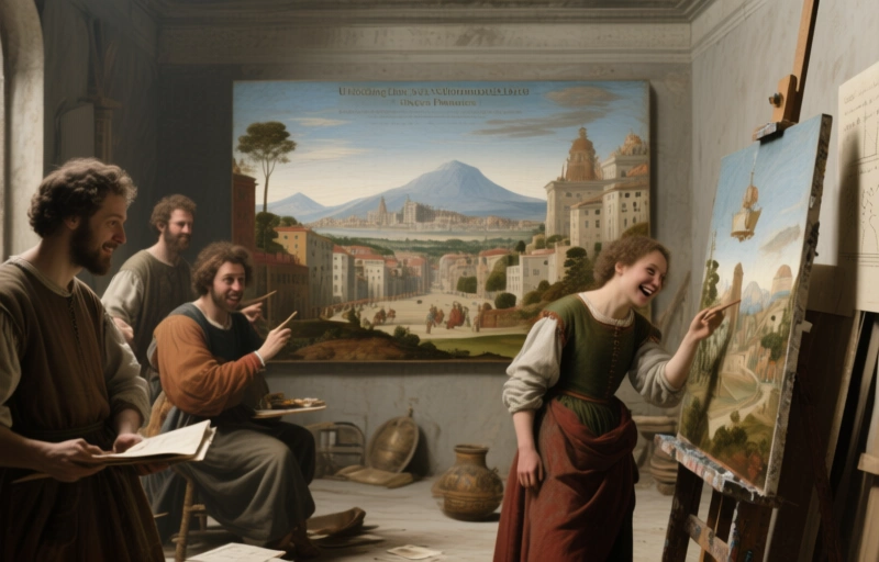 Unlocking Jan van Stinemolen's 1582 Naples Panorama