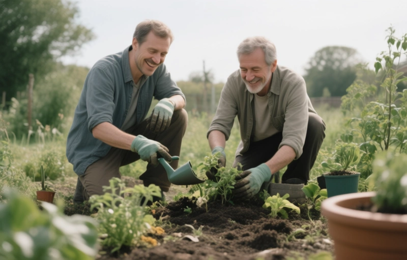 Gardening With Dad: Mindful Care Through Nature