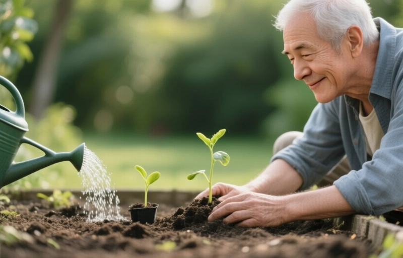 Visual representation of Gardening With Dad