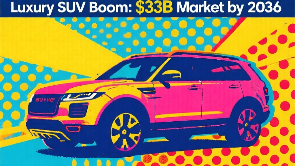 Luxury SUV Boom: $33B Market by 2036