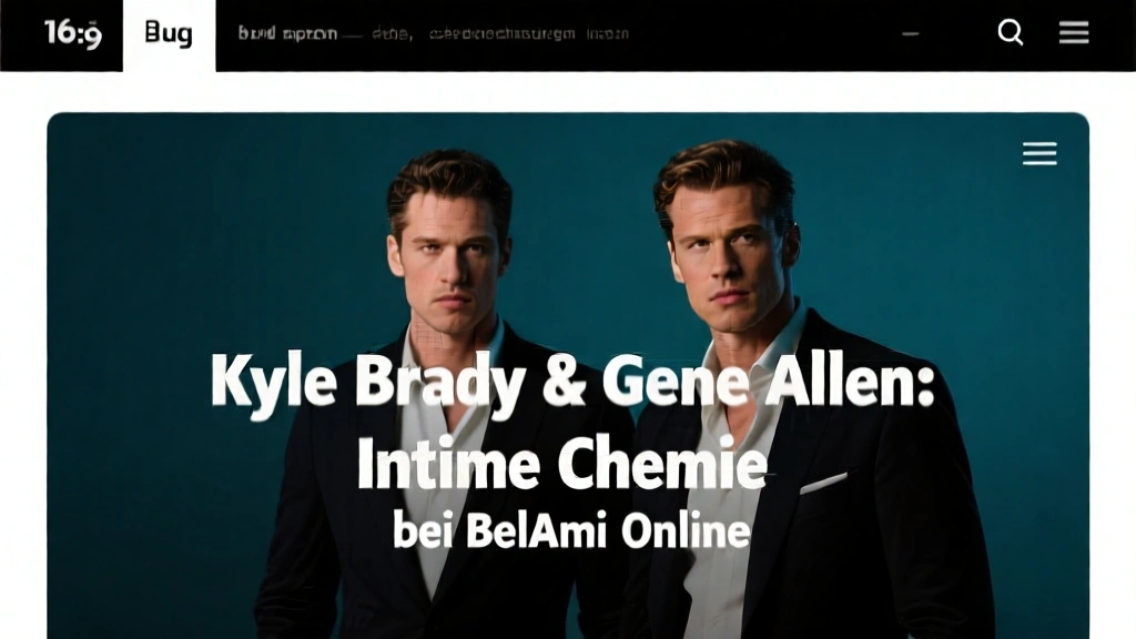 Kyle Brady & Gene Allen: Intime Chemie bei BelAmi Online
